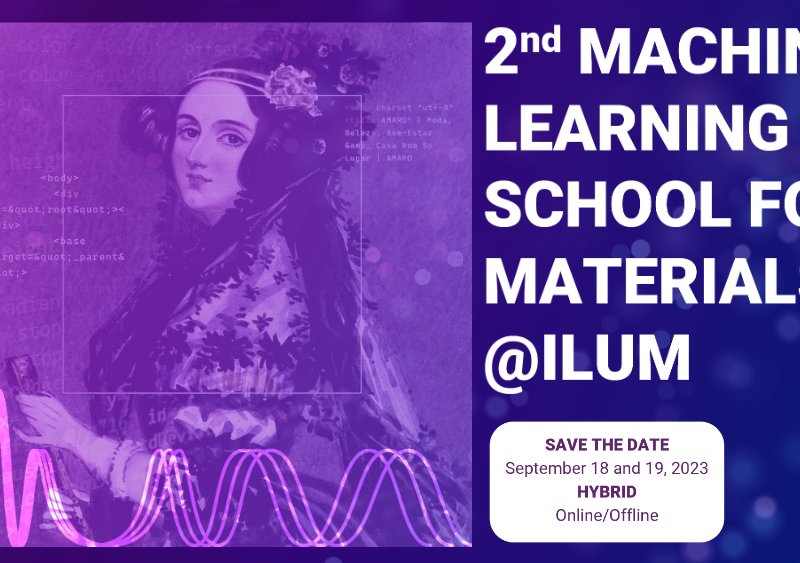 2nd Machine Learning School for Materials
